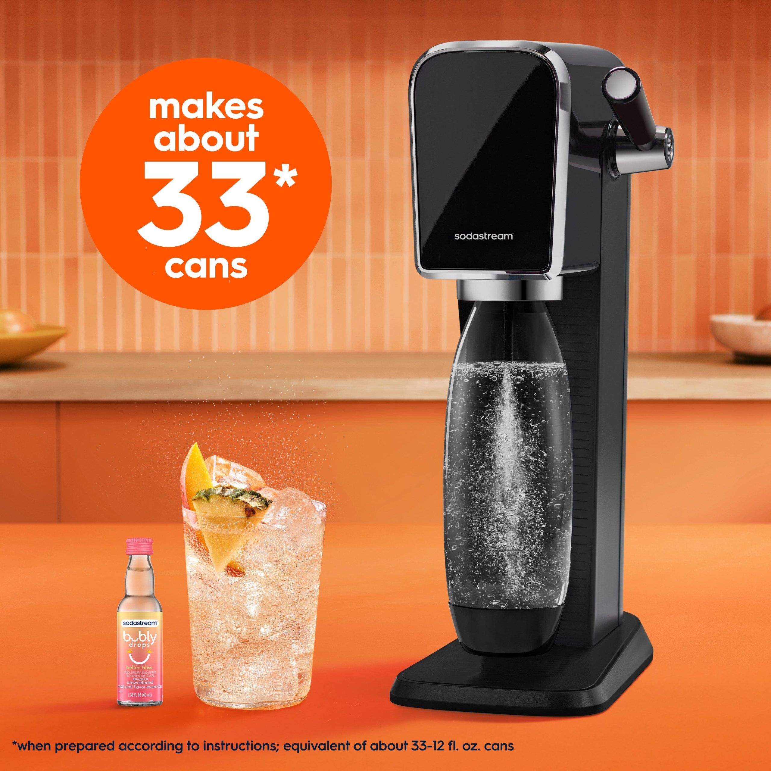 Sodastream bubly drops? Bellini Bliss Natural Flavor Essence 40ml - Image 2