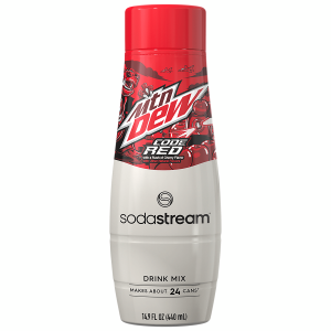 Sodastream MTN DEW Code Red Cherry Drink Mix 440ml - final sale