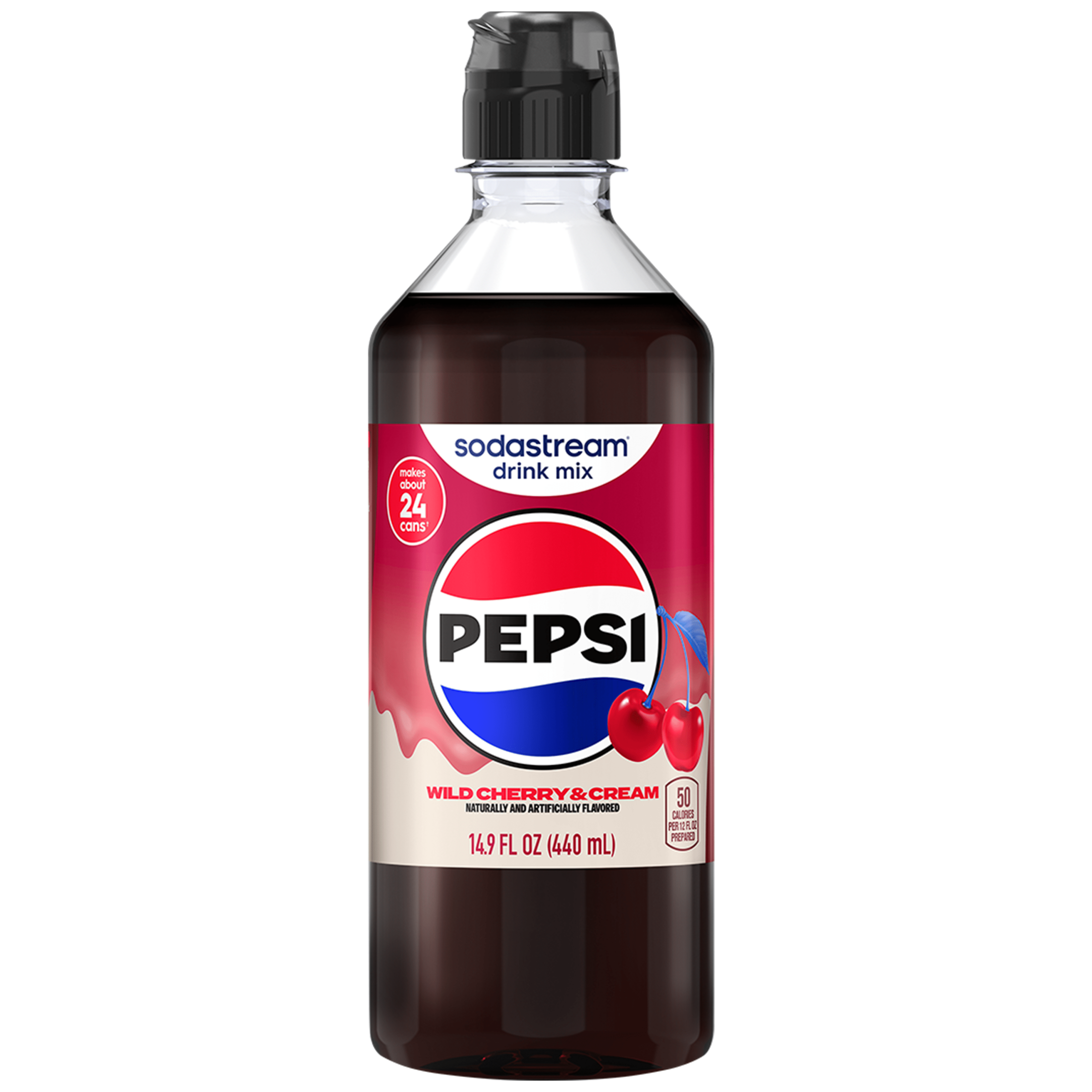 Sodastream Pepsi? Wild Cherry & Cream Drink Mix 440ml