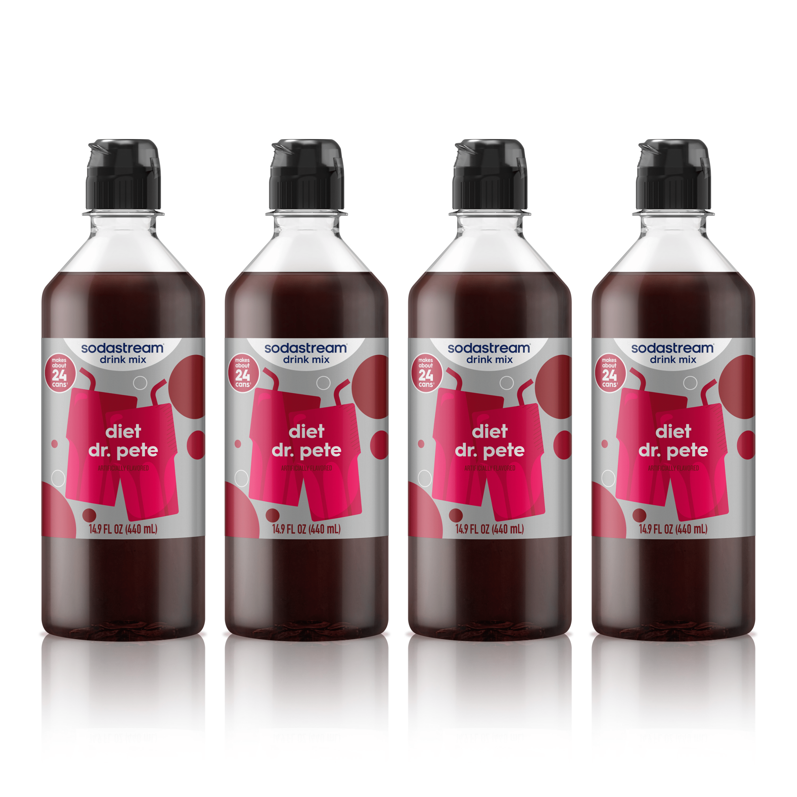 Sodastream Classics? Diet Dr. Pete Drink Mix 4 Pack 440ml