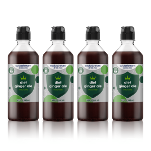 Sodastream Classics? Diet Ginger Ale Drink Mix 4 Pack 440ml