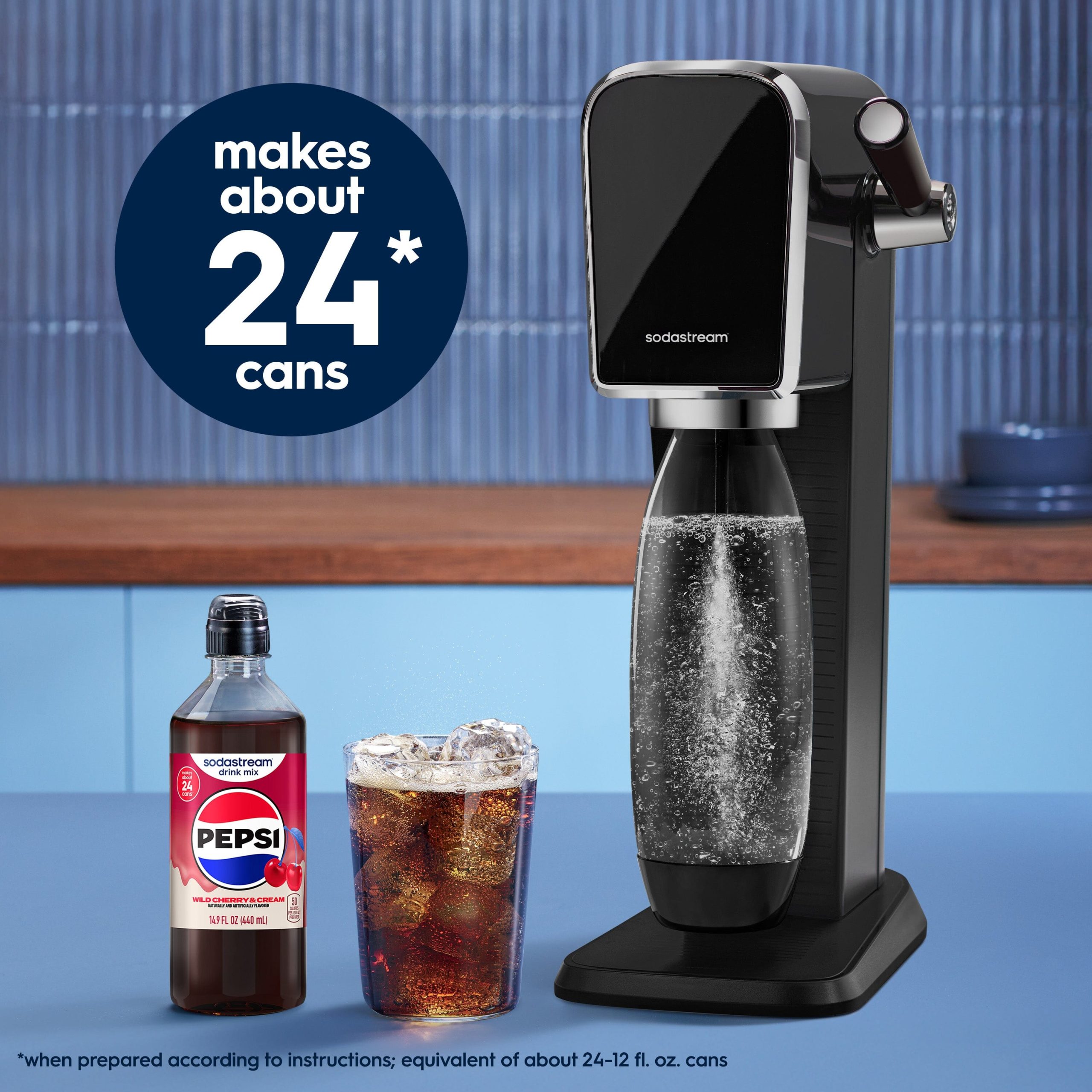 Sodastream Pepsi? Wild Cherry & Cream Drink Mix 440ml - Image 2