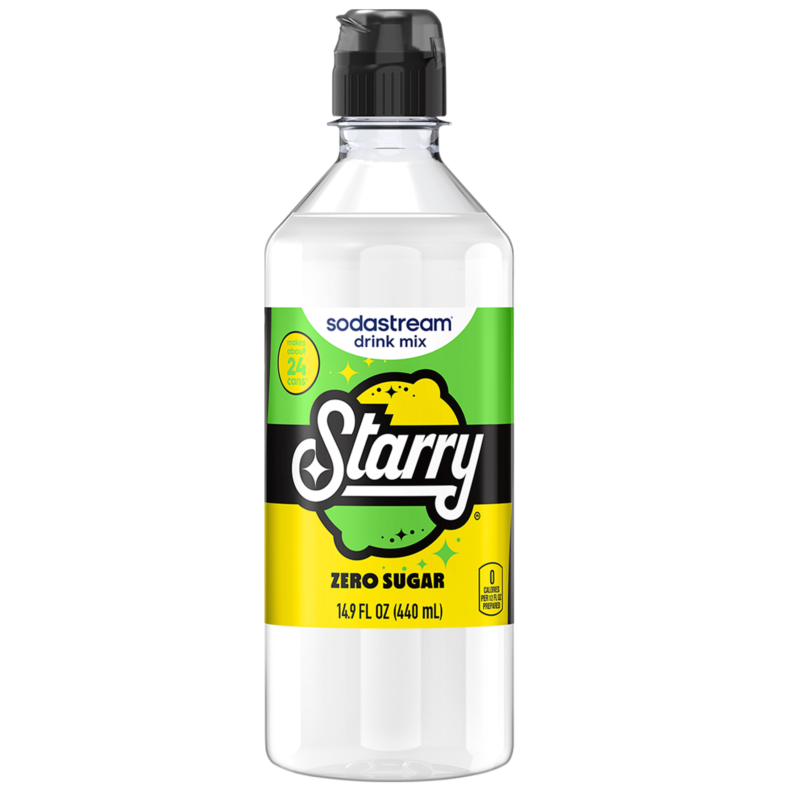 Sodastream STARRY? Lemon Lime Zero Sugar Drink Mix 440ml