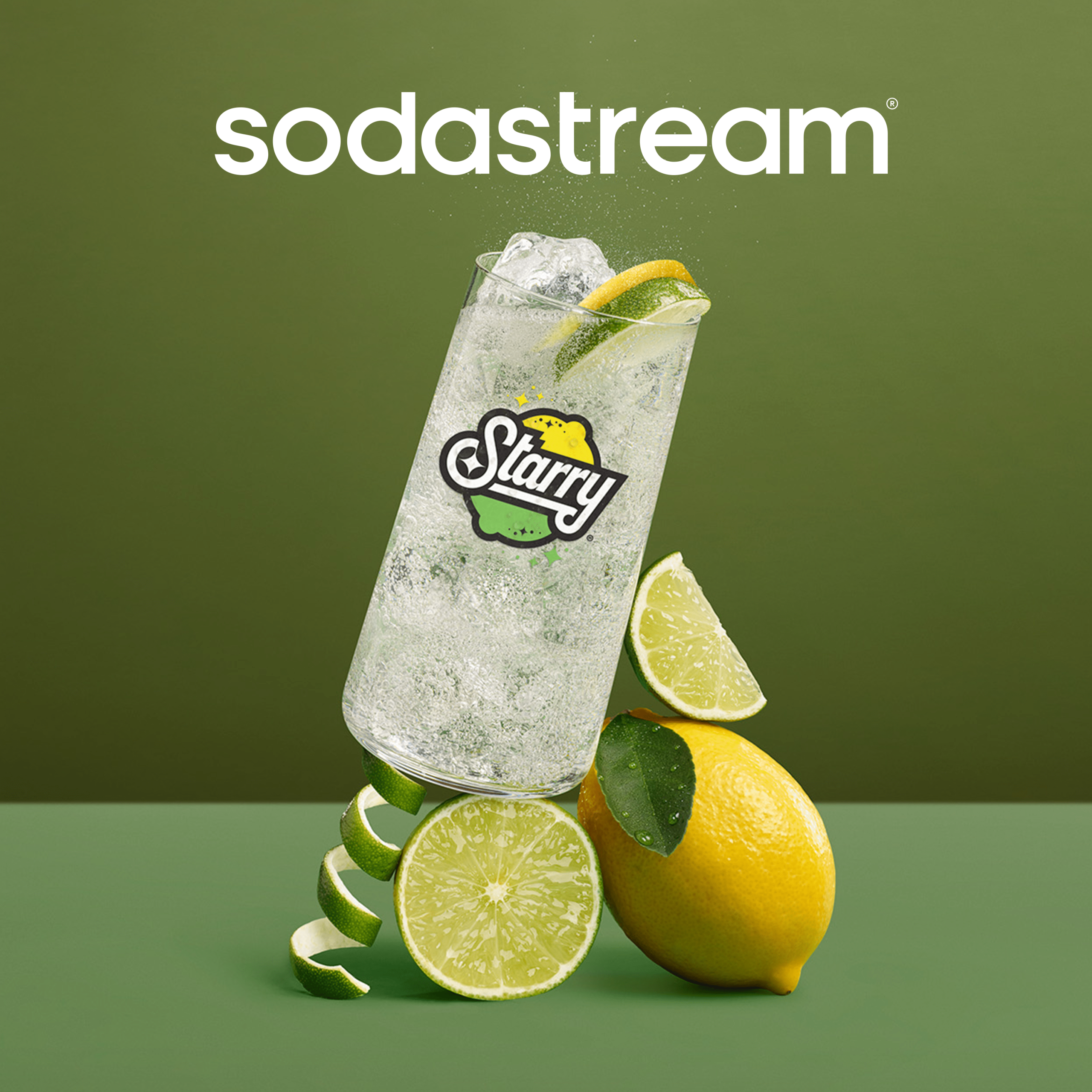 Sodastream STARRY? Lemon Lime Zero Sugar Drink Mix 4 Pack 440ml - Image 7