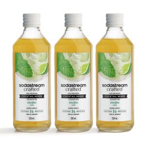 Sodastream Crafted? Mixers Mojito Cocktail 3 Pack Mixer 330ml