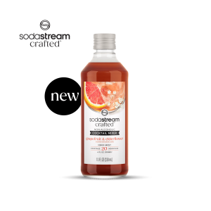 Sodastream Crafted? Mixers Grapefruit & Elderflower Cocktail Mixer 330ml