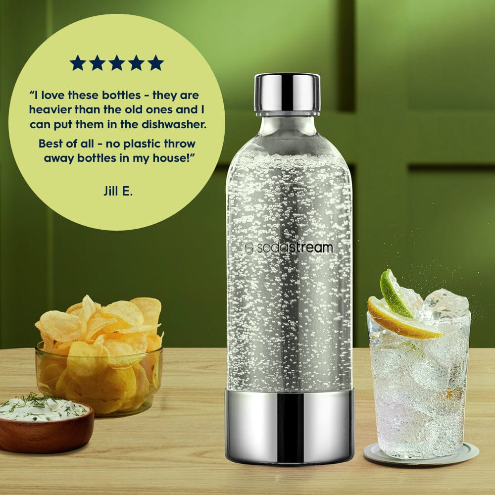 Sodastream ENSO? Stainless Steel Sparkling Water Bottle 33.8 oz - Image 2