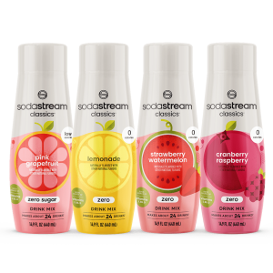 Sodastream Classics? Zero Sugar Variety Drink Mix 4 Pack 440ml
