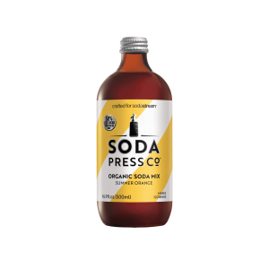 Sodastream Soda Press Co Summer Orange Organic Soda Mix 500ml- final sale