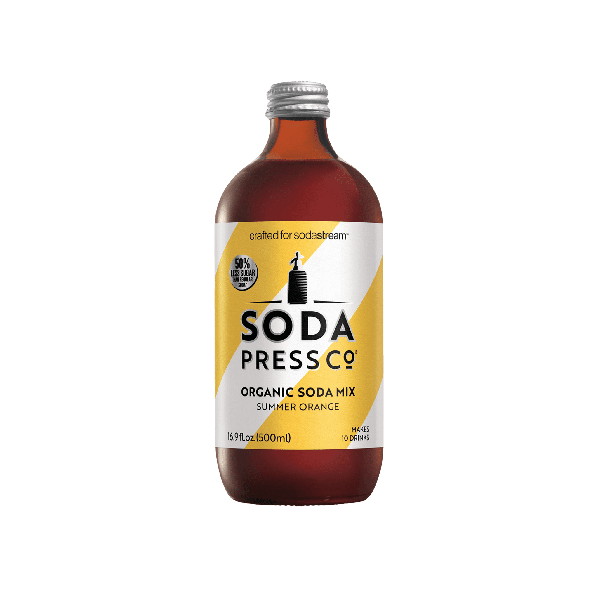 Sodastream Soda Press Co Summer Orange Organic Soda Mix 500ml- final sale